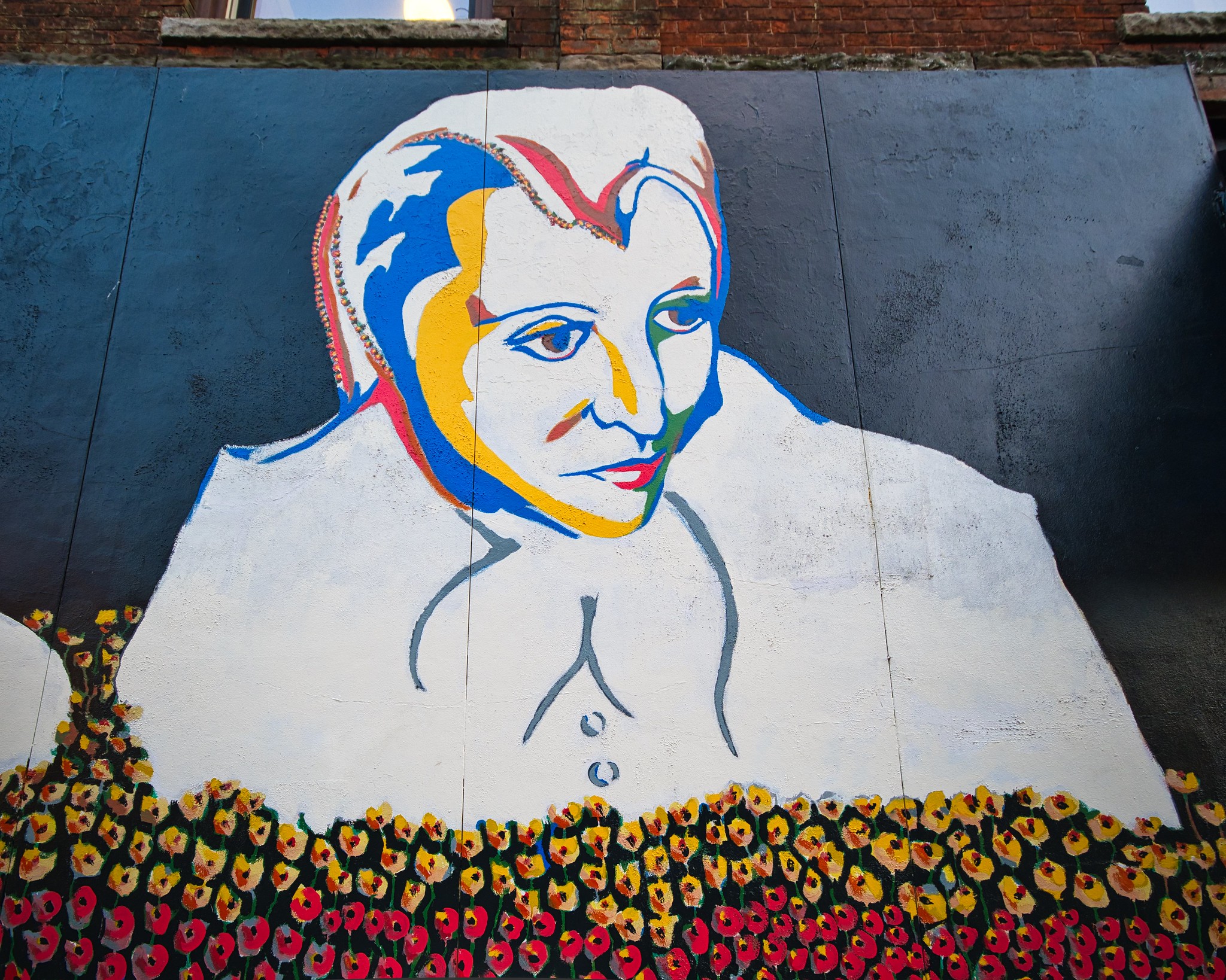 Anaïs Nin Mural