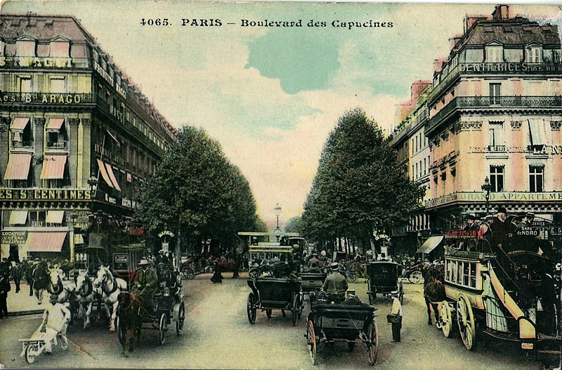 Boulevard Des Capucines Paris