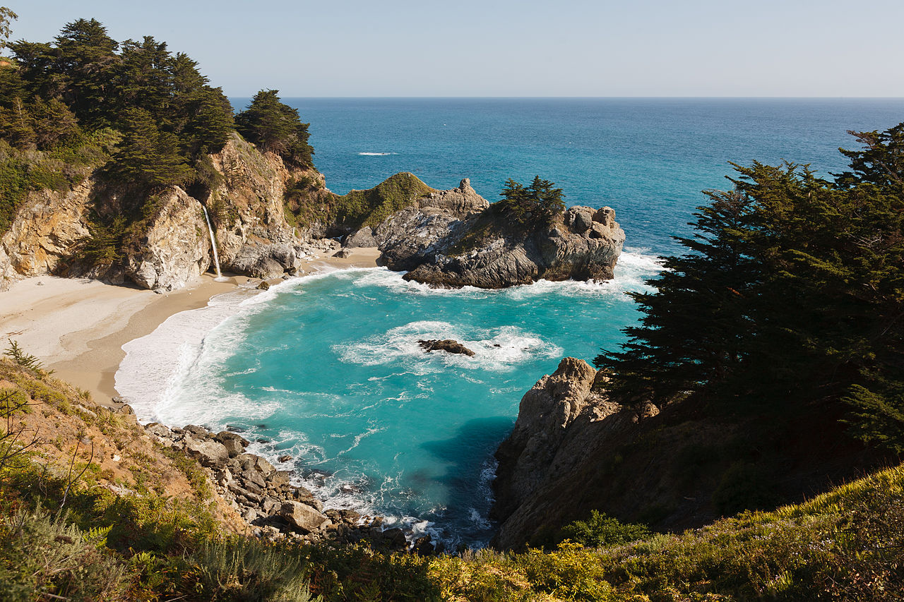 Mermaid Cove in Big Sur, California