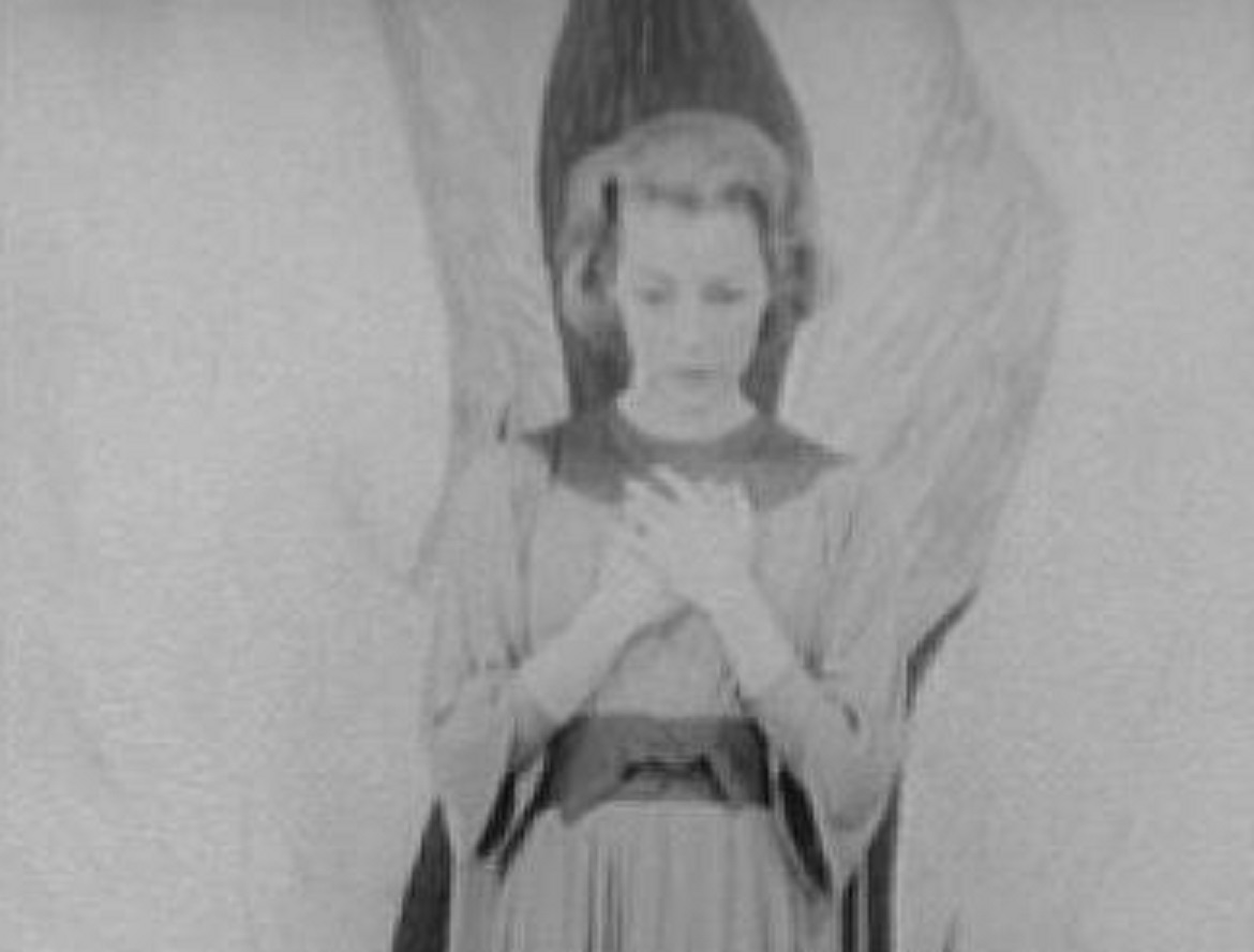 Portrait of Felicia Montealegre, as Joan in Joan at the Stake - 1958