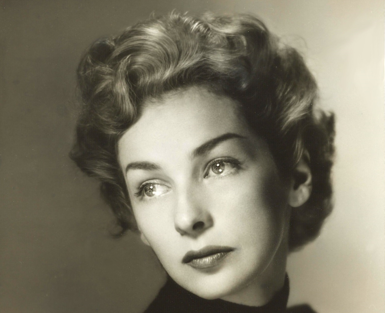 Portrait of Felicia Montealegre Bernstein, publicity photo. - 1957
