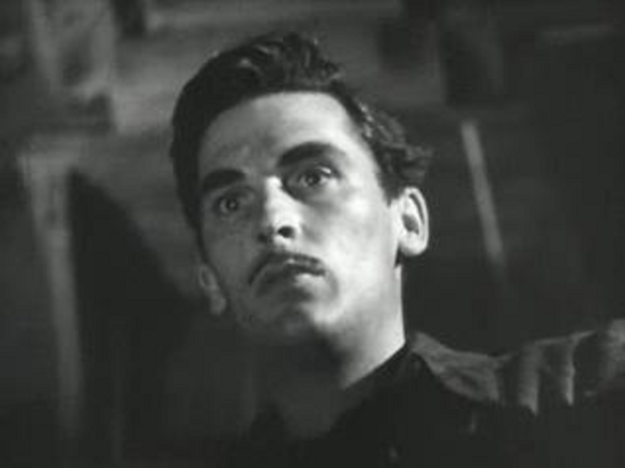 Cropped screenshot of Richard Hart (actor) from the film Desire Me - 1947