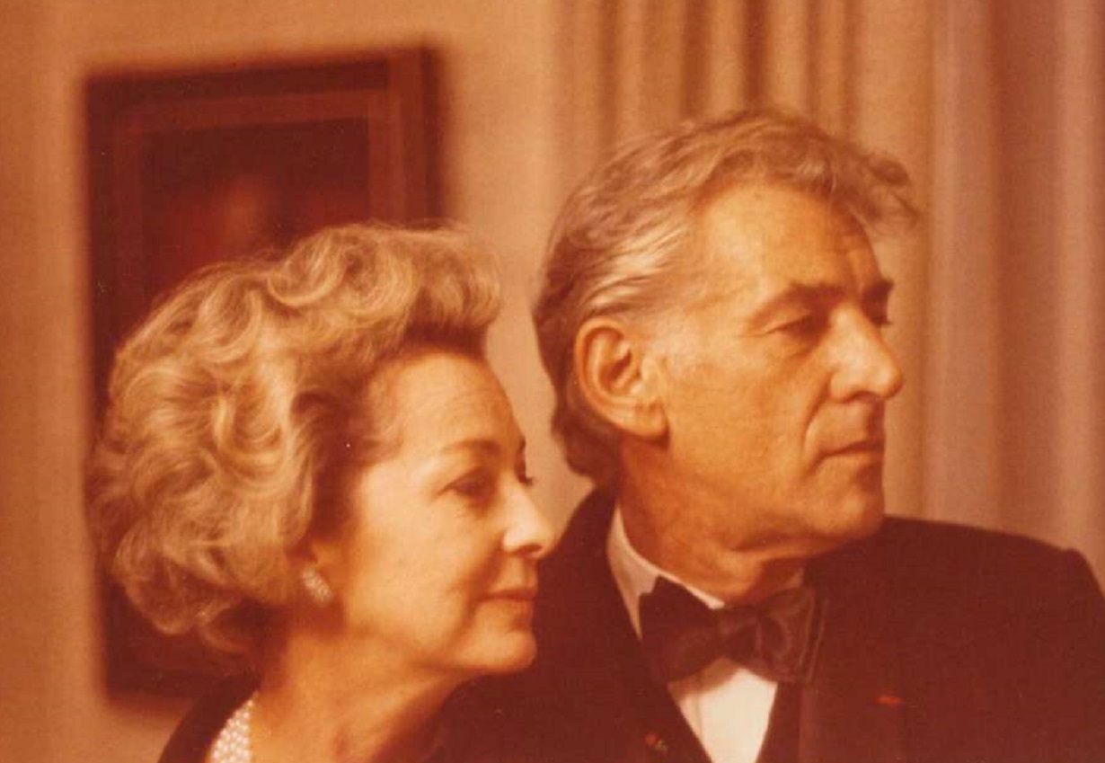 Felicia And Leonard Bernstein - 1971