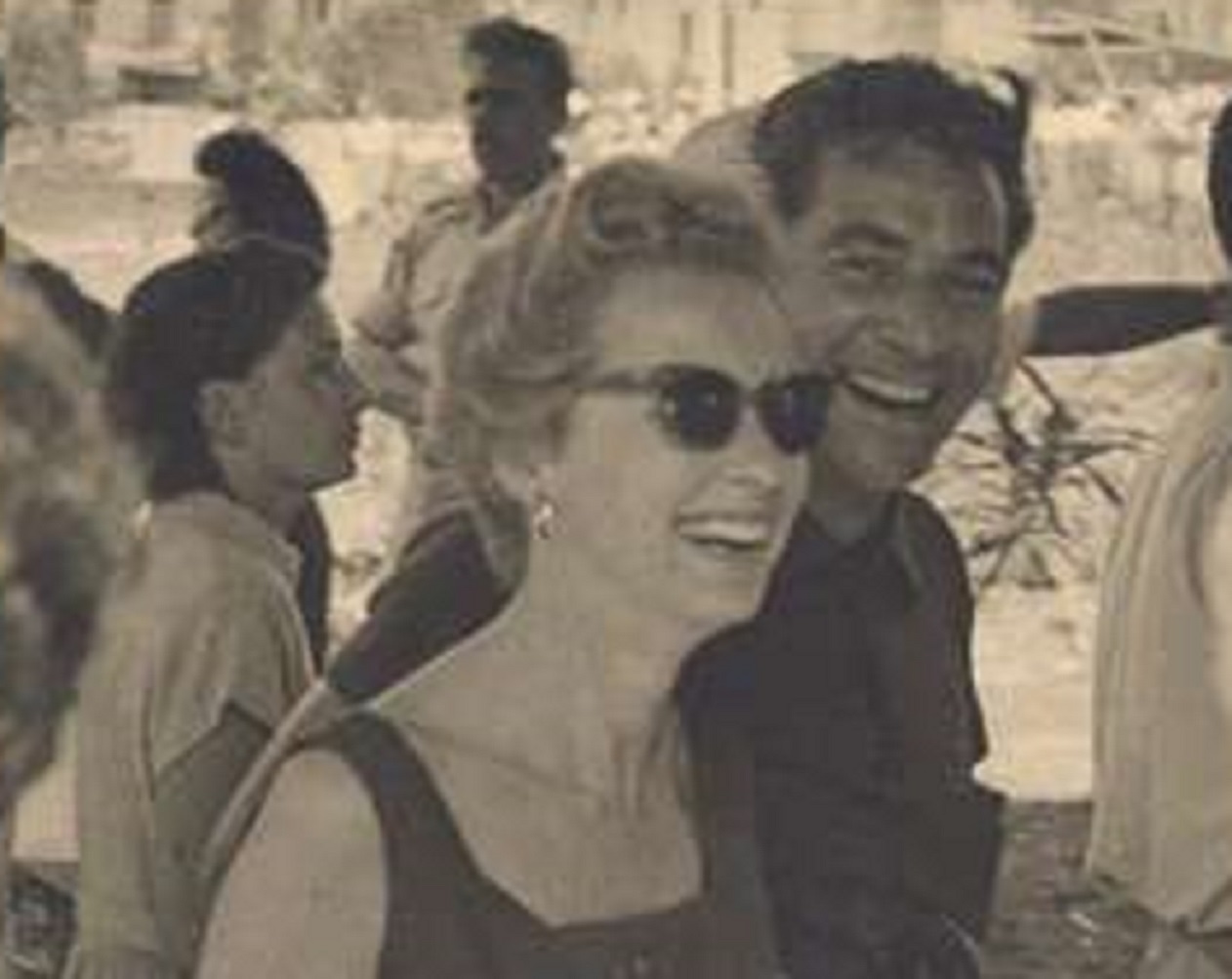 Leonard And Felicia Bernstein In Jerusalem - 1953