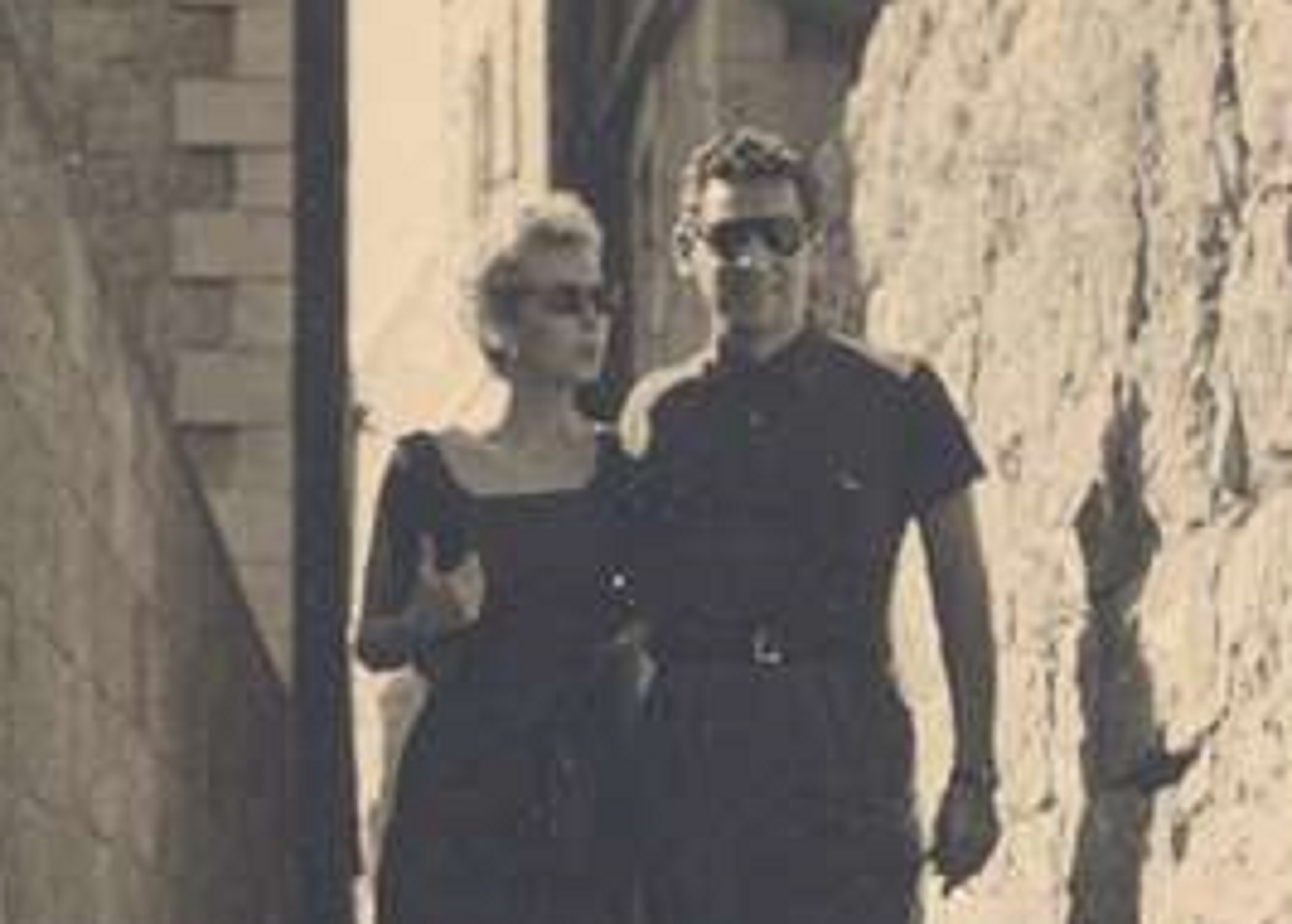 Leonard And Felicia Bernstein In Jerusalem - 1953