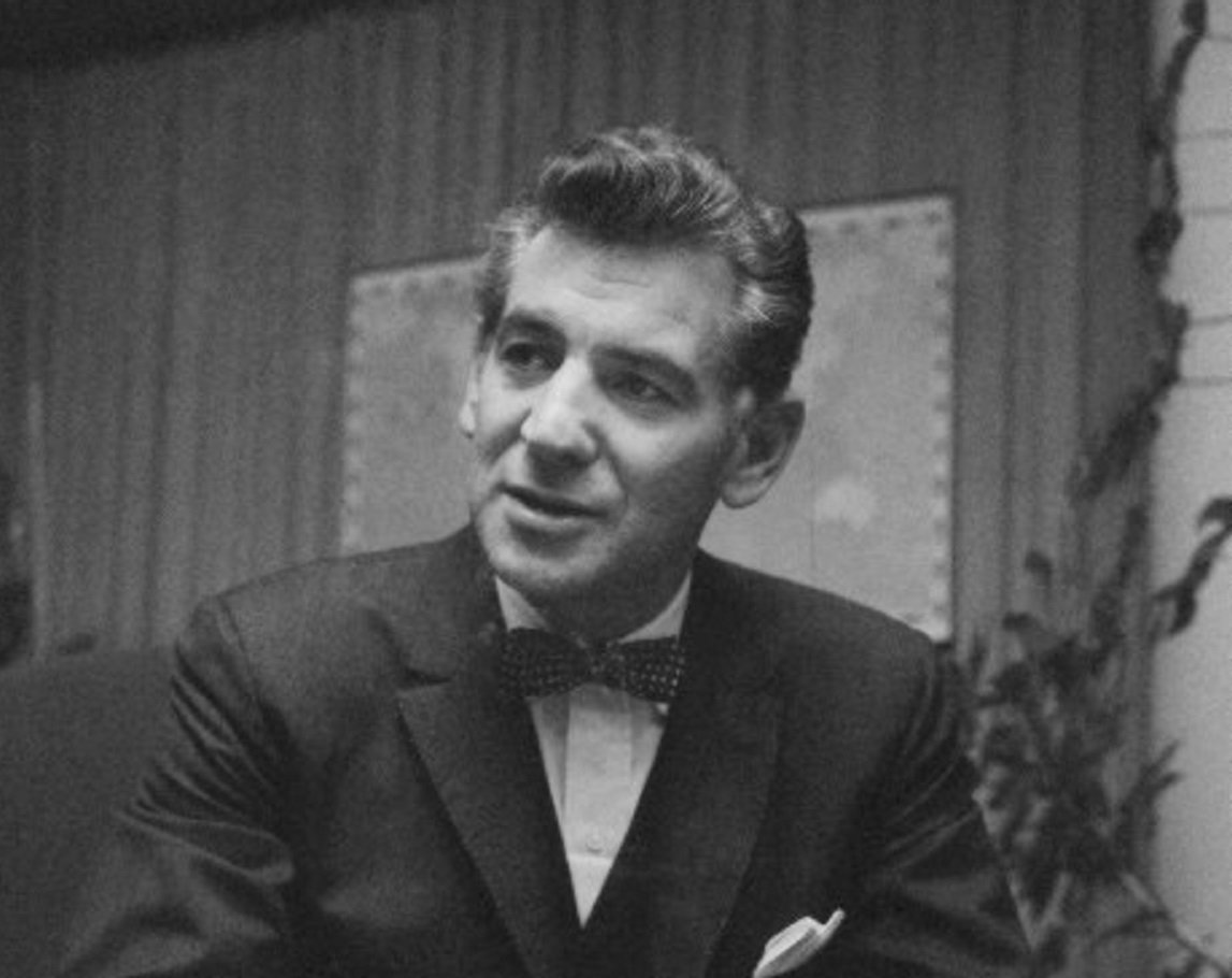 Portrait of Leonard-Bernstein-1959 - Helsinki,