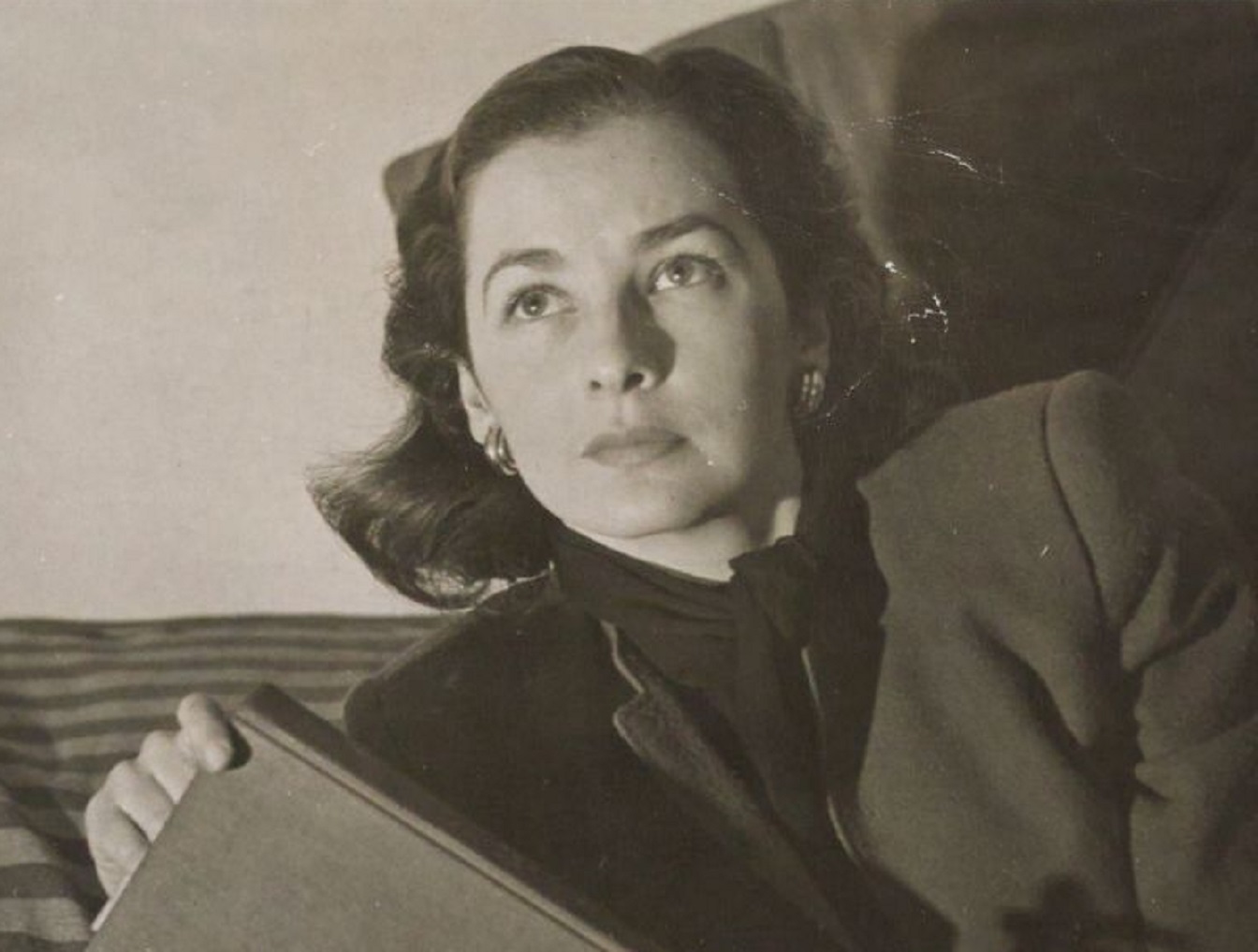 Portrait of Felicia Bernstein holding a book  - (1950 - 1980)
