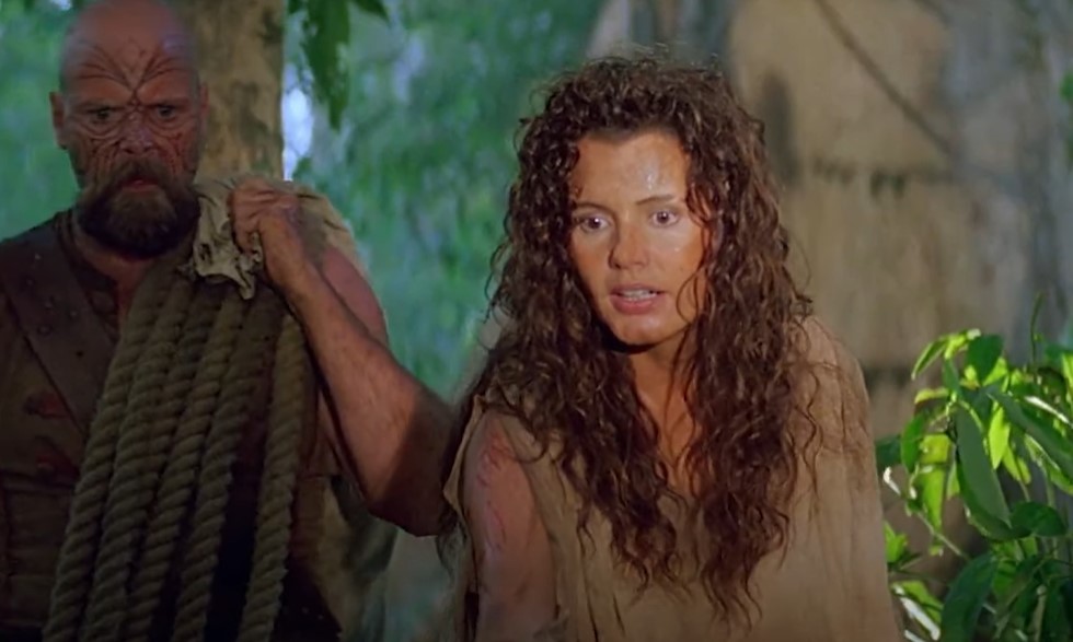 Geena Davis in Cutthroat Island