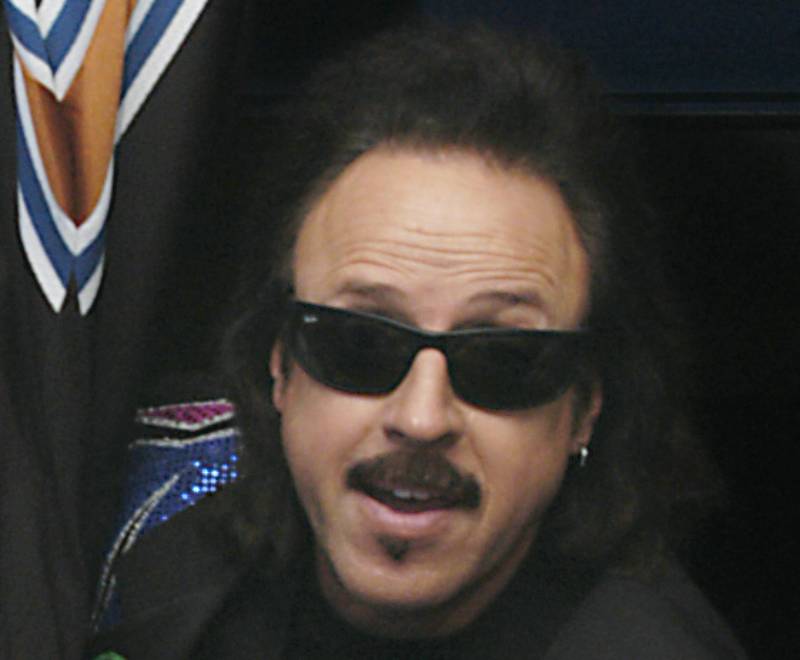 Jimmy Hart in black