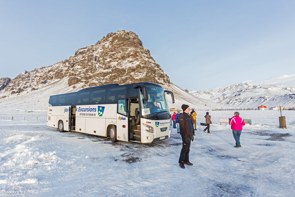 Icelandic tour by bus