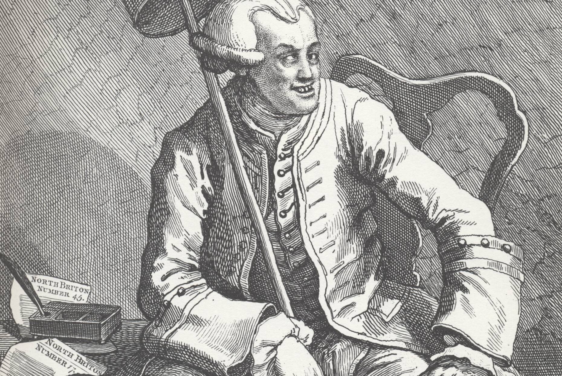 John Wilkes funny portrait