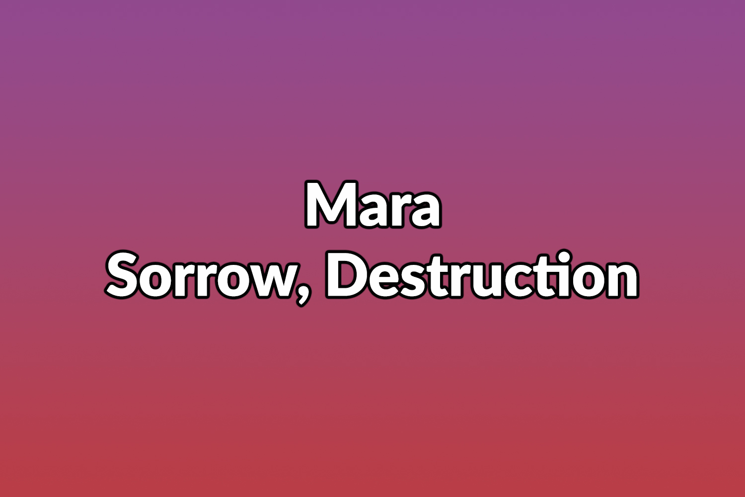 Mara