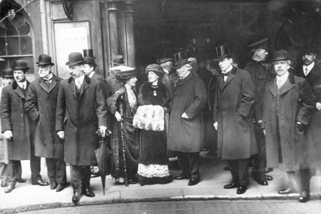 Herbert Henry Asquith and wife