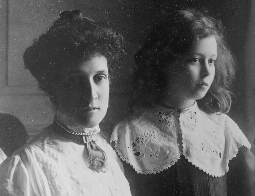 Mrs. Asquith and child