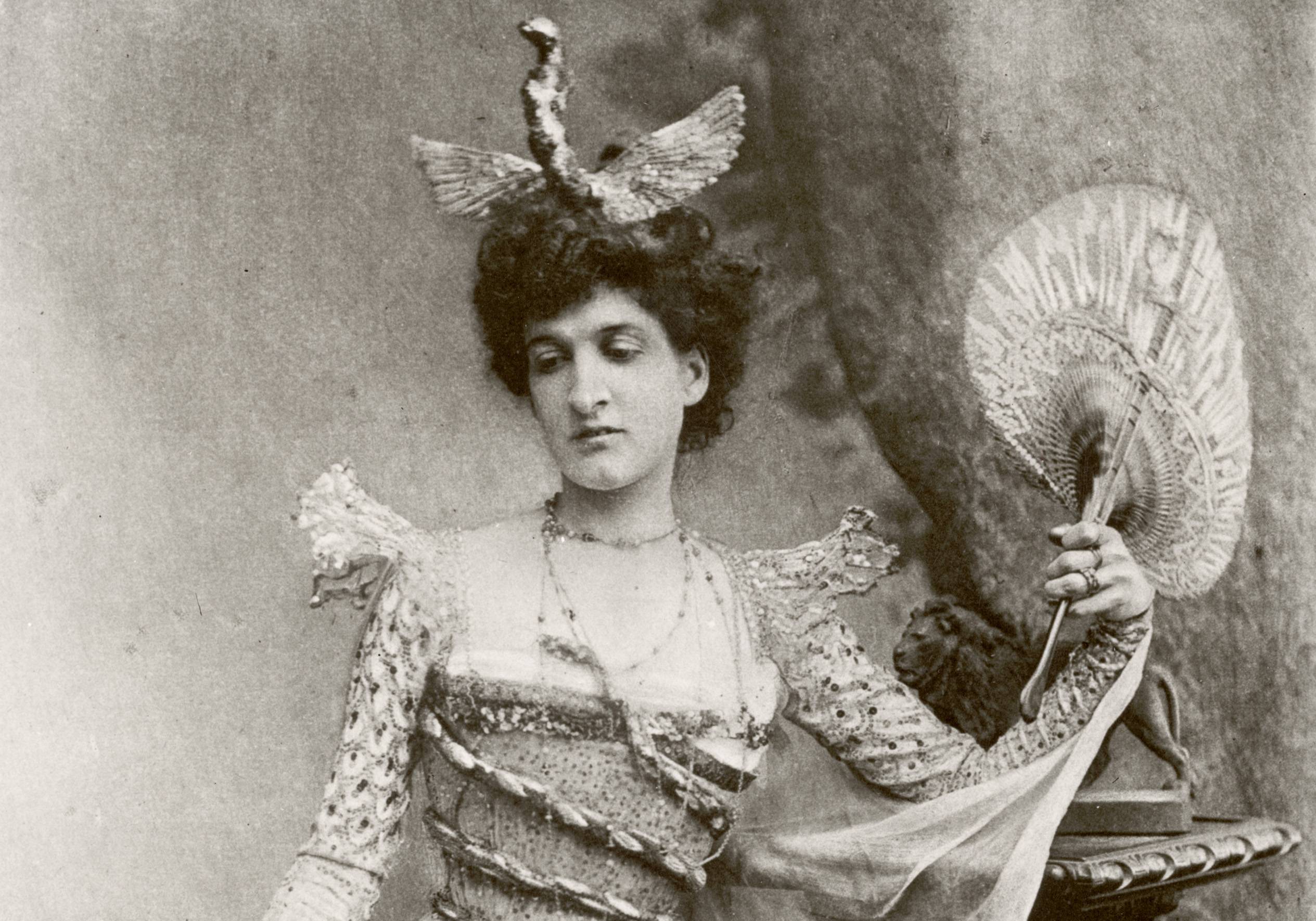 Margot Asquith in costume