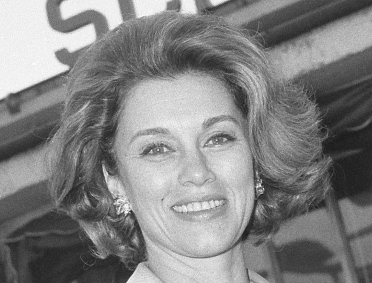 Linda Christian smiling and looking at camera - 1965