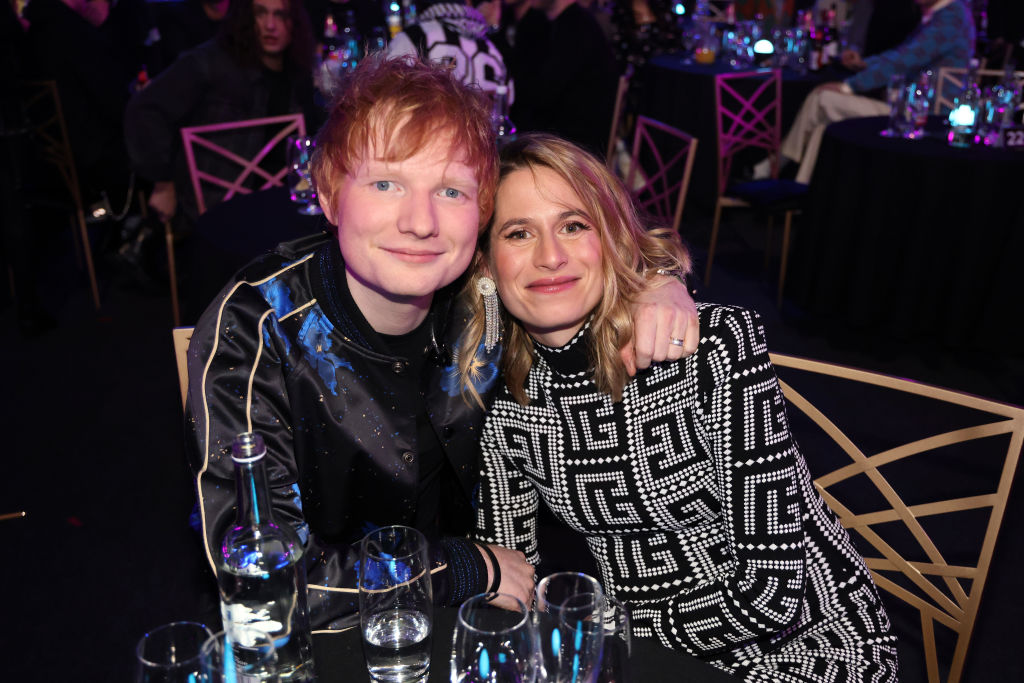 Cherry Seaborn and Ed Sheeran hugged in a bar