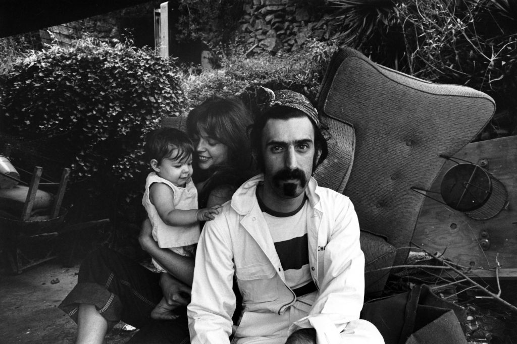 Adelaide Gail Zappa and Frank Zappa