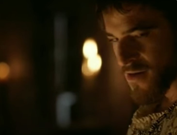 Francis I at a table