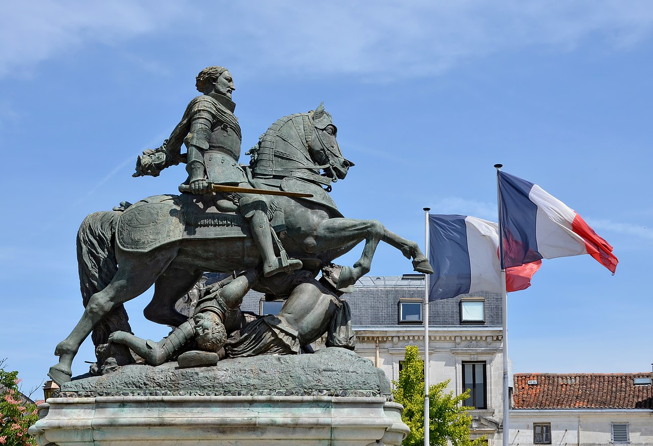 Francis I of France, statue