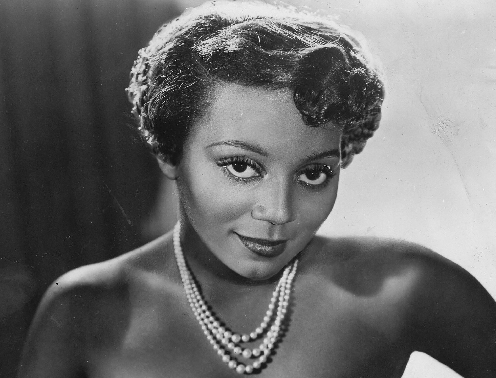 Joyce Bryant, studio portrait, USA, 1955.