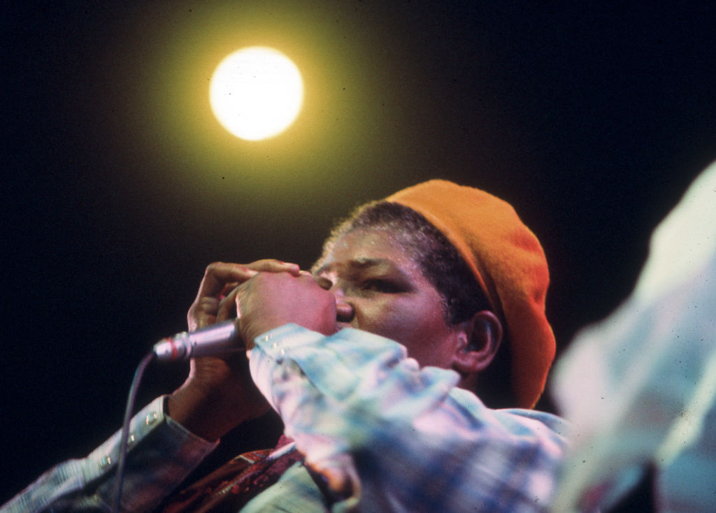 Photo of Big Mama Thornton Photo by Michael Ochs Archives performing