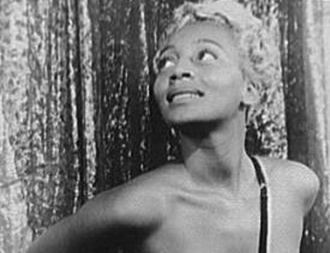 Portrait Of Joyce Bryant looking at side - 1953