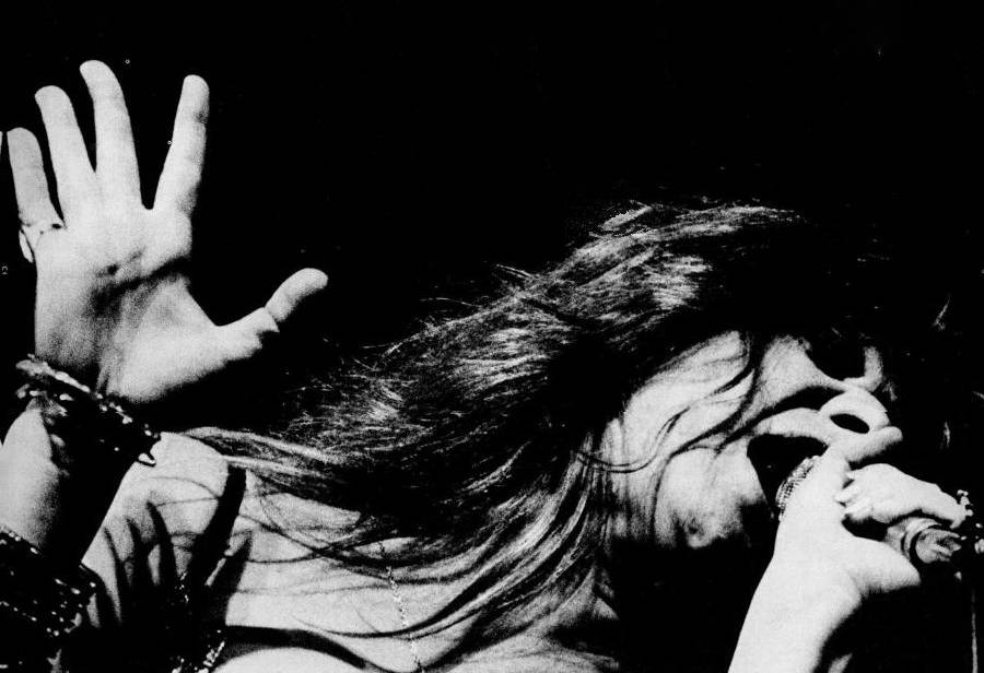 Janis Joplin Performing