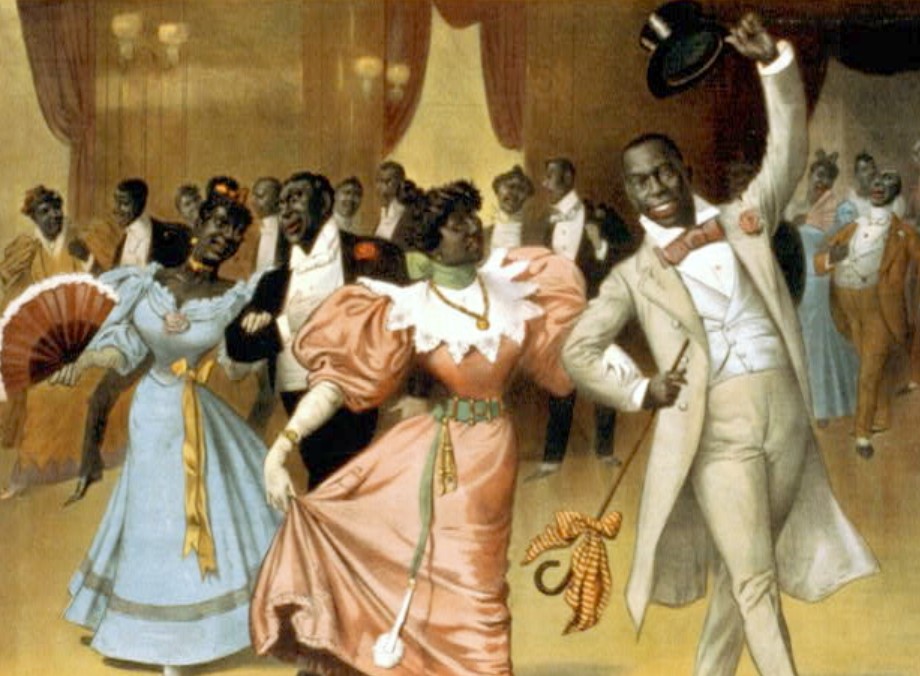 Cake walk poster 1896