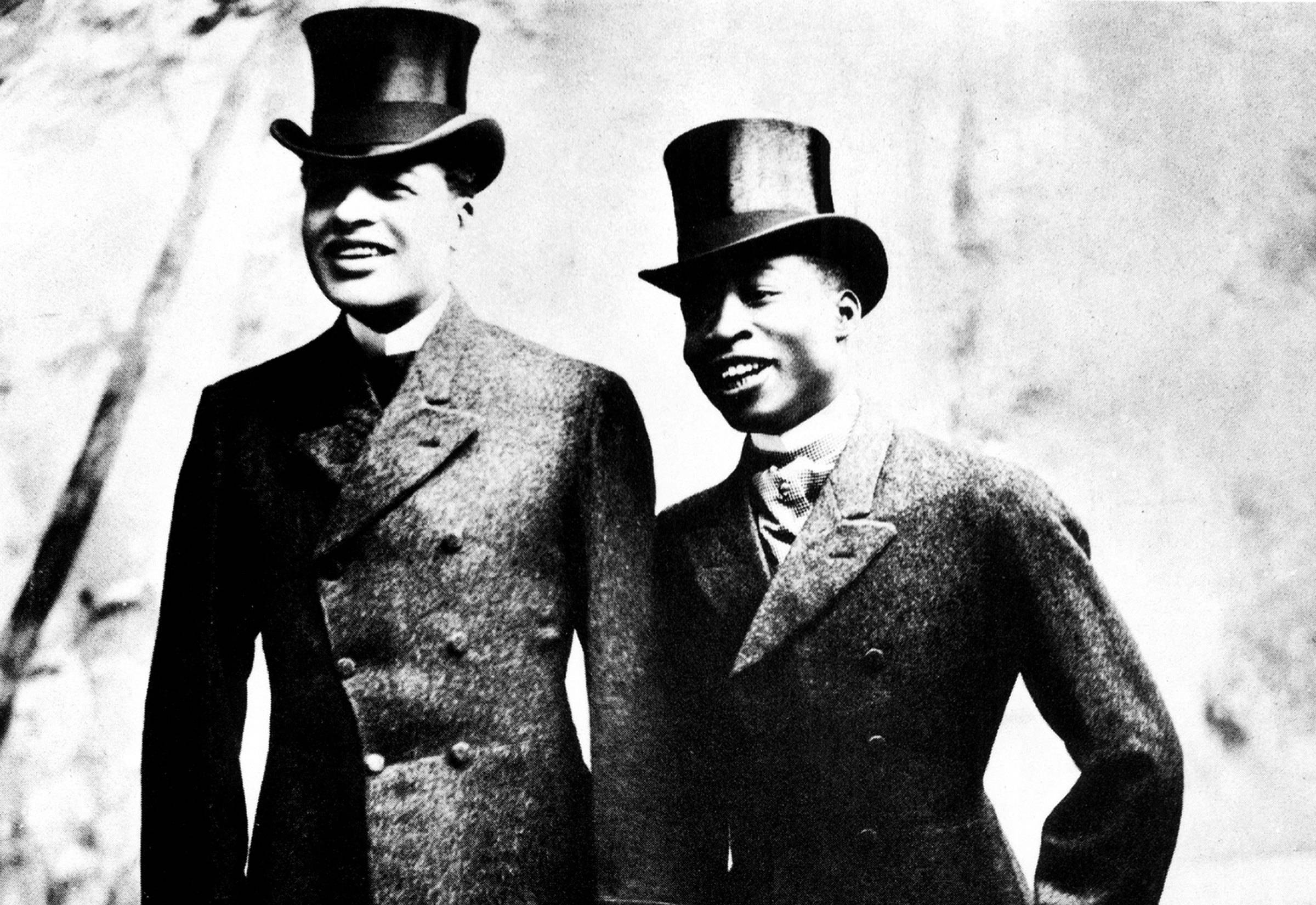 Bert Williams And George Walker Portrait