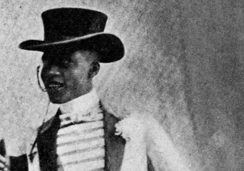 George Walker in suit and a hat