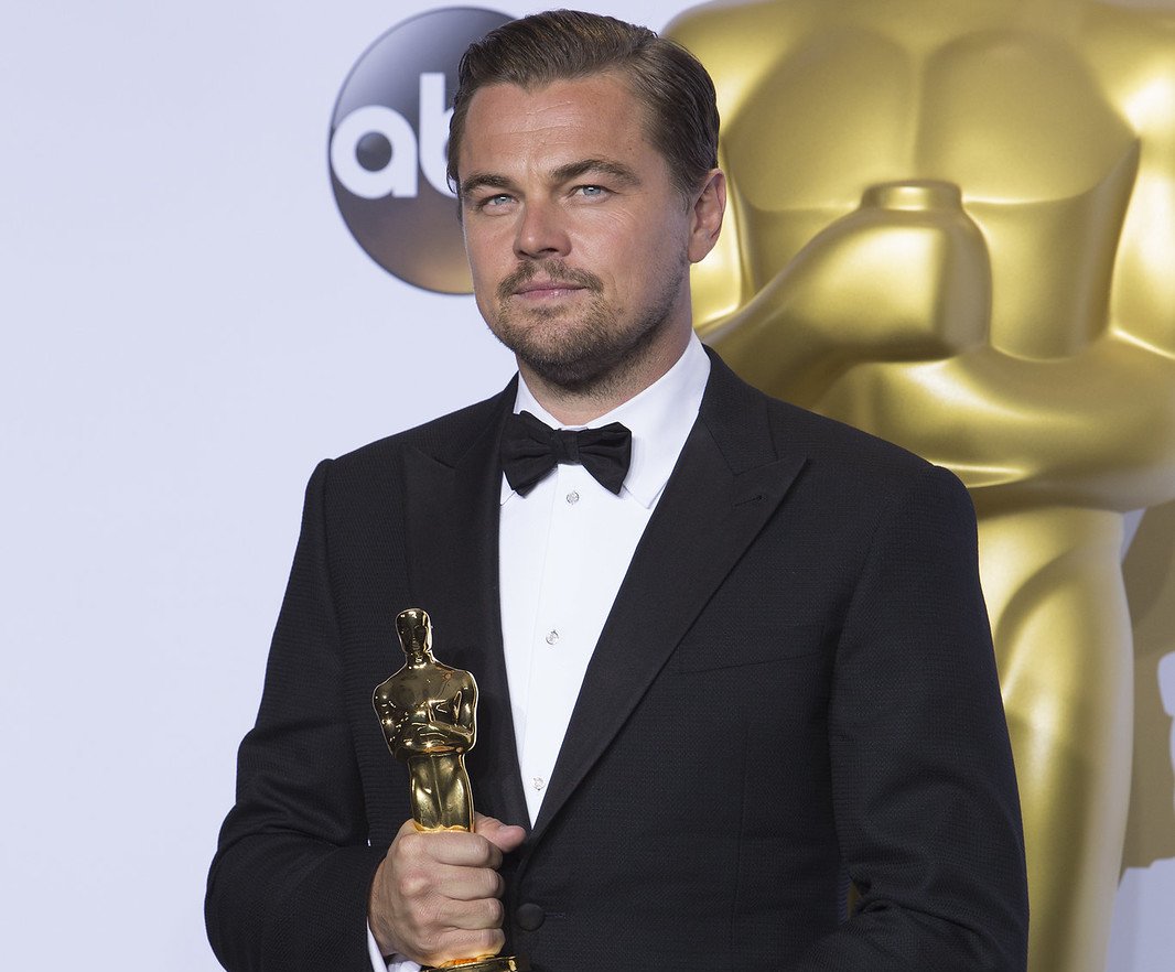 Actor Leonardo DiCaprio at The 88th Oscars