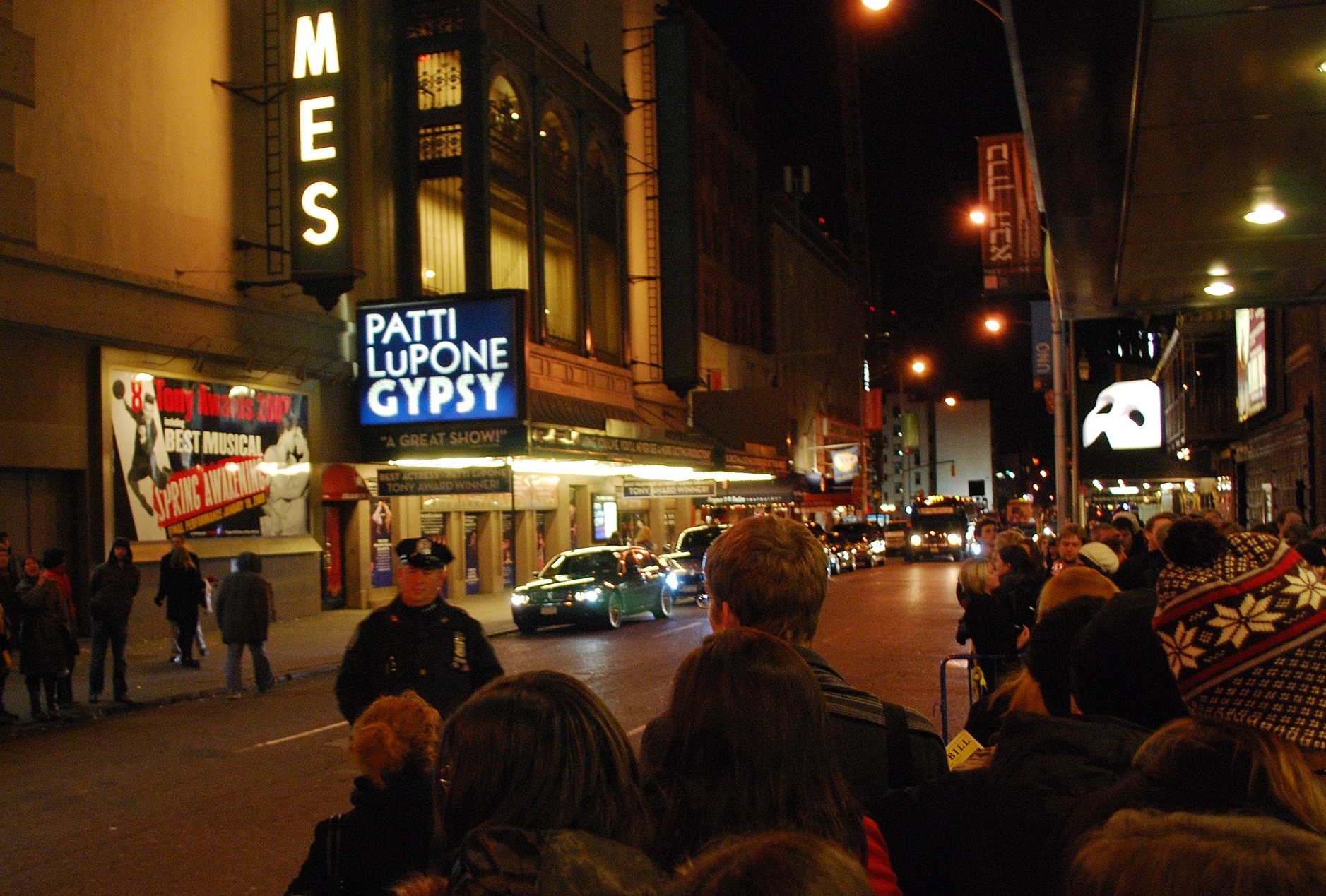 Gypsy musical entry.