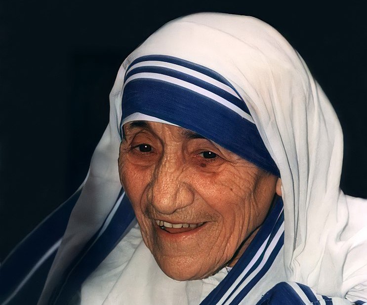 Mother Teresa Photograph taken at St Aloysius Church Washington, DC