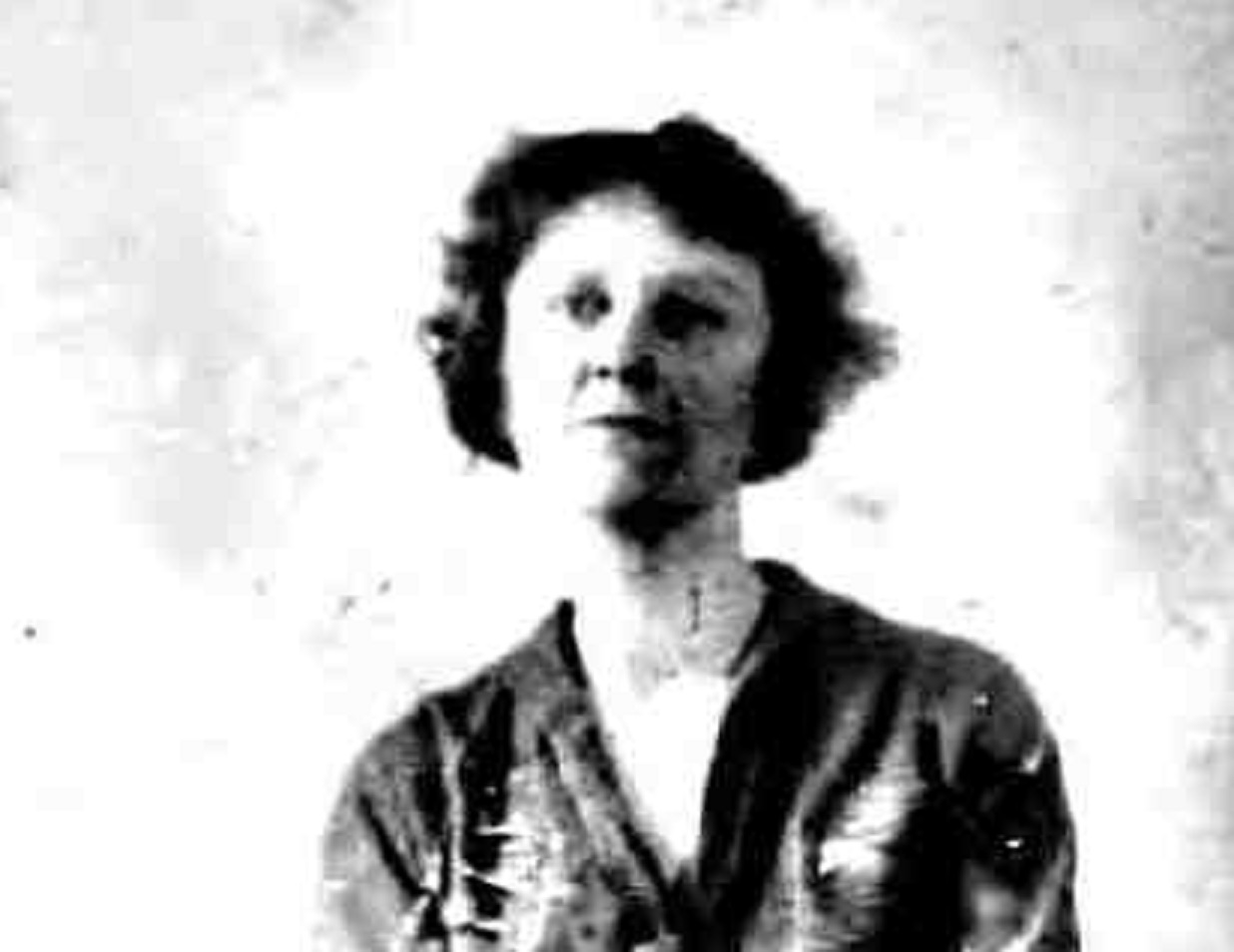 Passport Photo of Rose Hovick - 1925