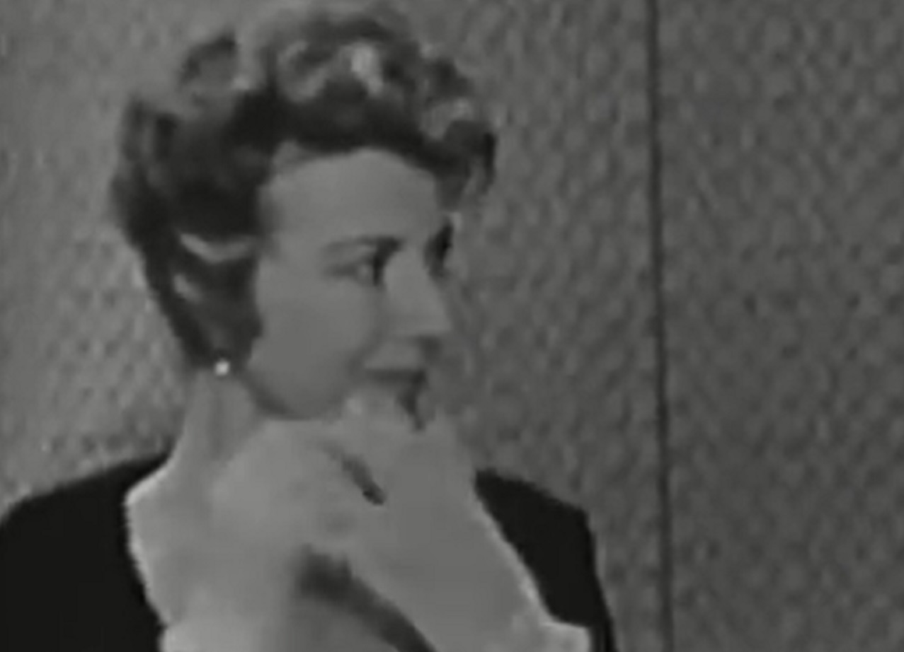 Screenshot of Gypsy Rose Lee looking at side from - What's My Line? (1959)