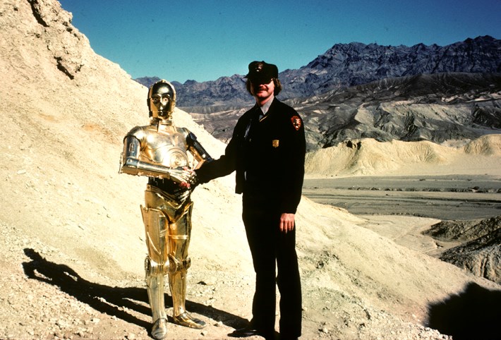 Star Wars, A New Hope, filming in Death Valley