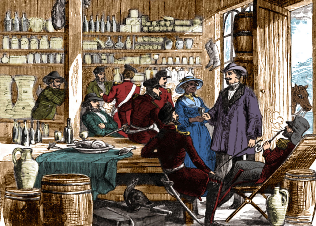 Colorized illustration of nurse Mary Seacole