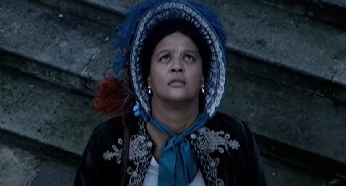 image of Mary Seacole looking at sky