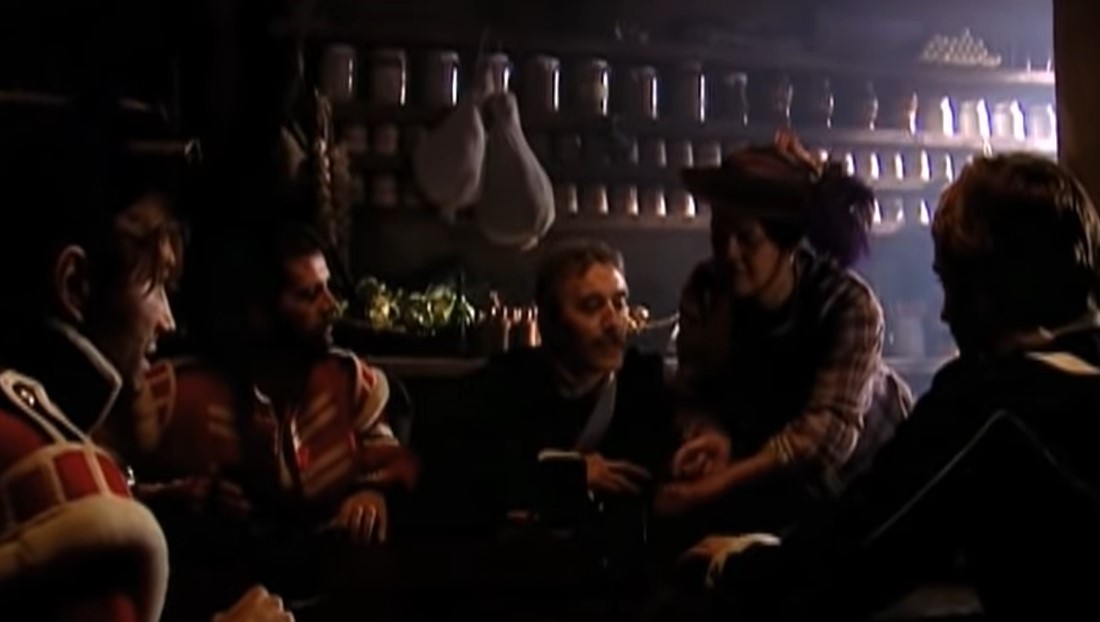 image of Mary Seacole and guests at restaurant