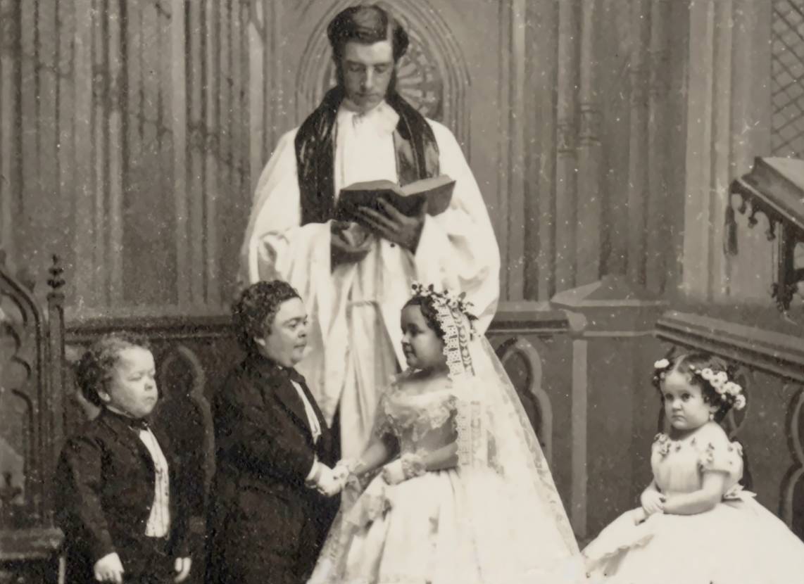 Charles Sherwood Stratton And Lavinia Warren Marriage