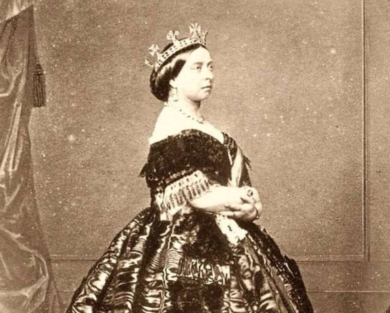 Portrait image of queen Victoria