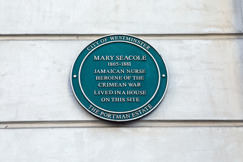 image of memorial of Mary Seacole