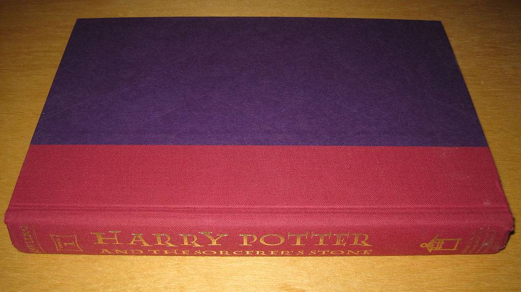 The first American edition of Harry Potter and the Sorceror's Stone