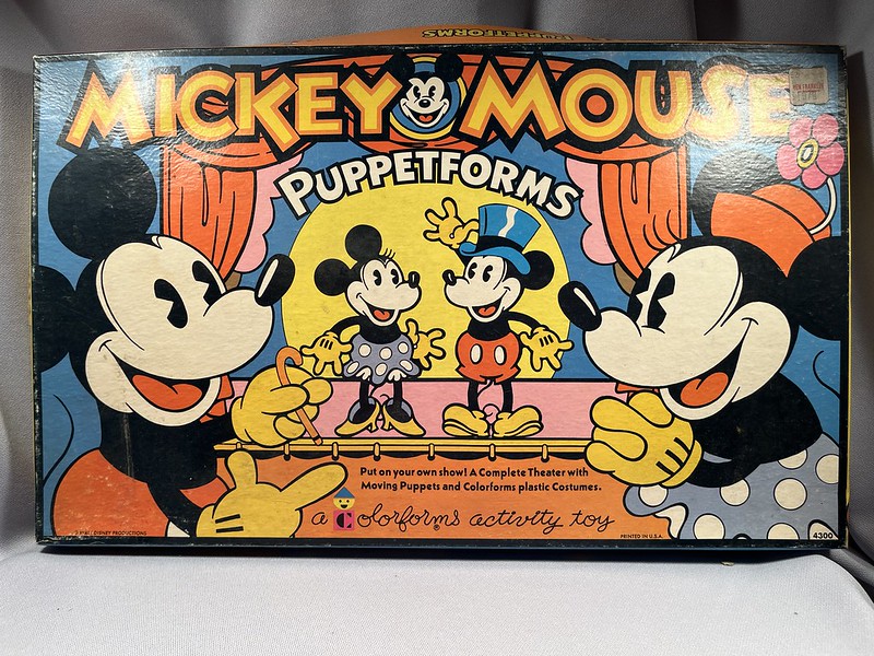 Close Up Photo of Mickey Mouse Puppetforms by Chloroforms