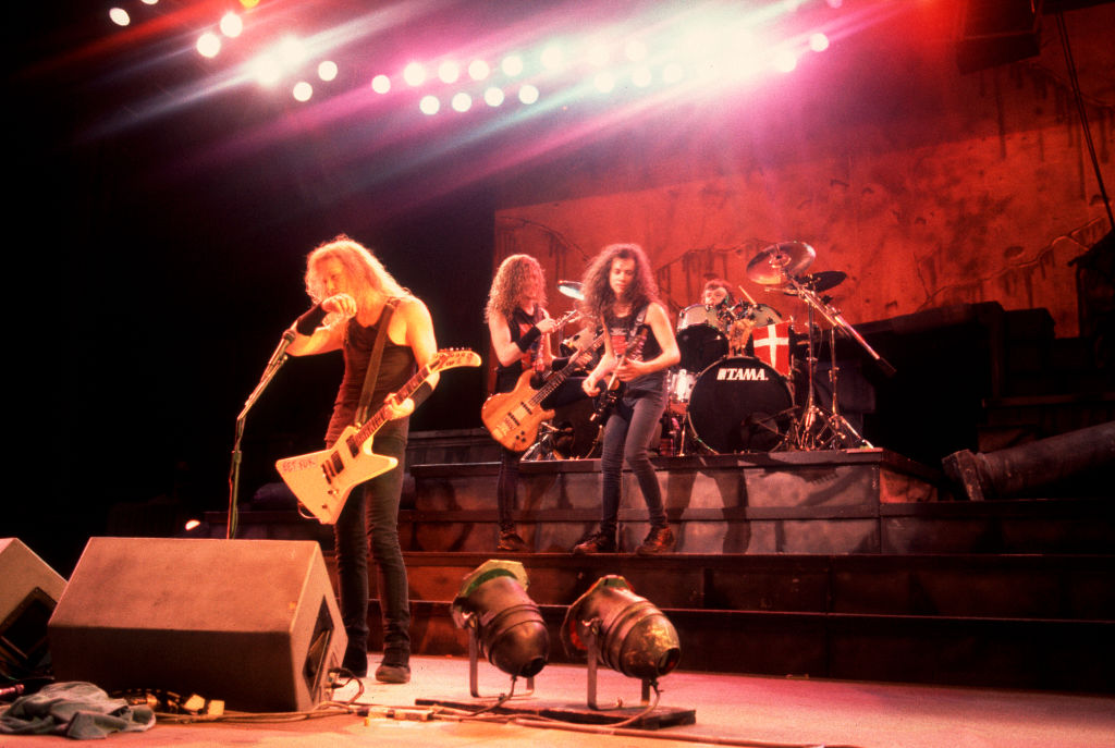 Metallica at the Poplar Creek Music Theater