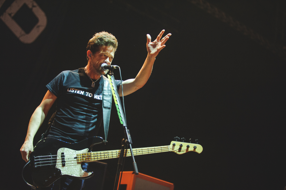 image of Jason Newsted performing with his band
