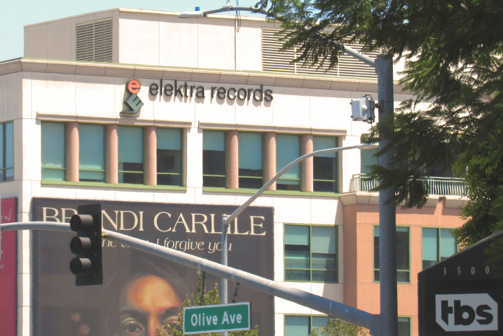 The Burbank offices of Elektra Records