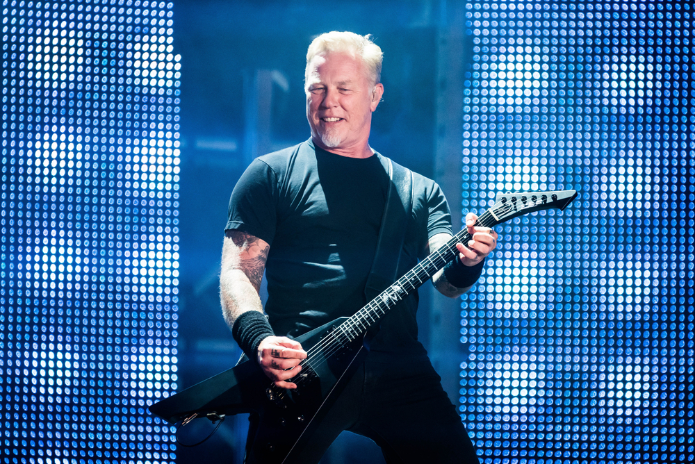 Metallica perform at Rose Bowl Stadium