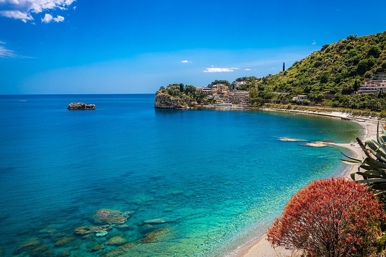 Mediterranean Sea From Taormina